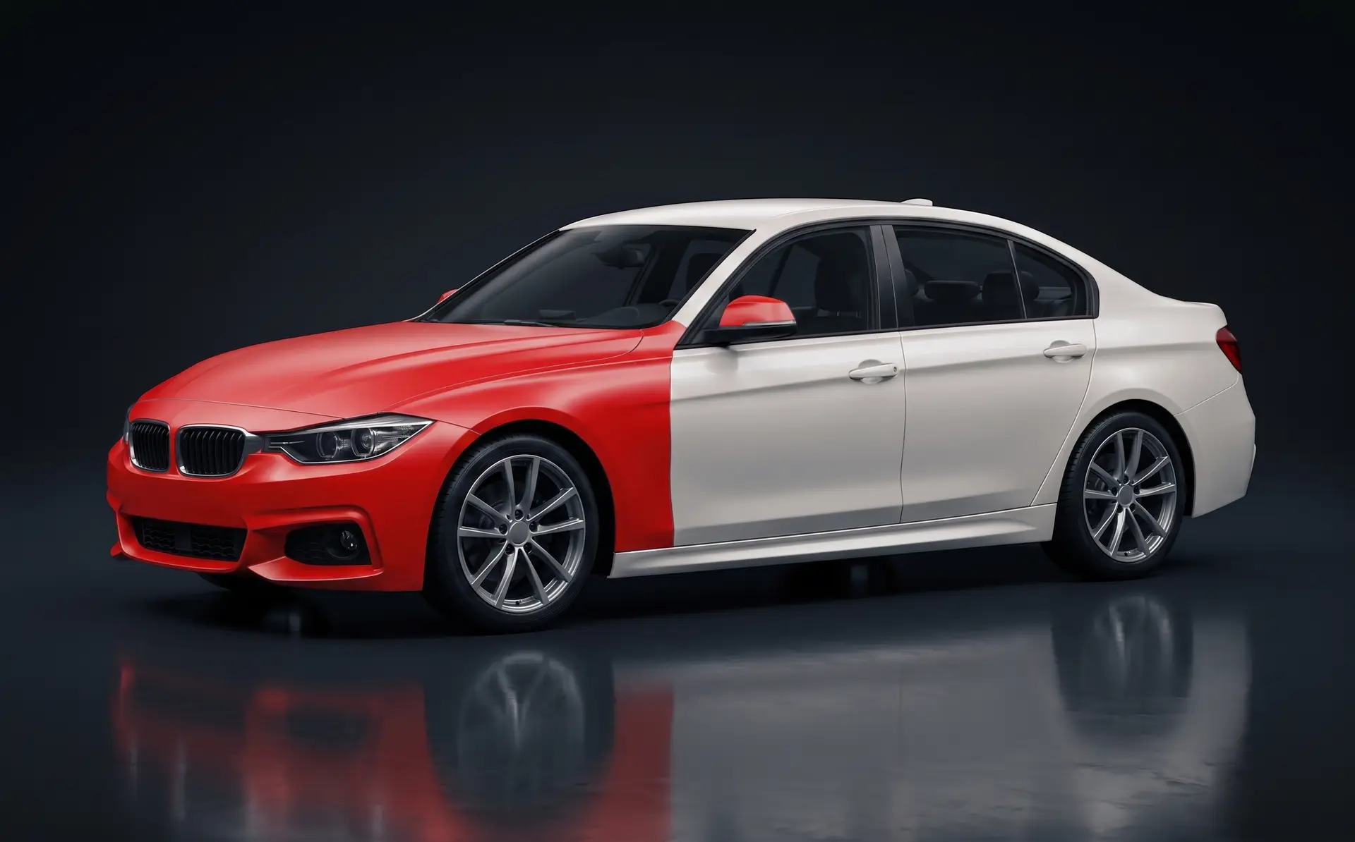 Front Package — front bumper, hood, mirrors, fenders